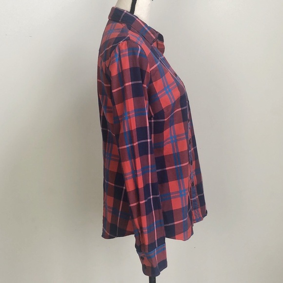 J.Crew Perfect Fit Plaid Botton Down Shirt Sz S - Picture 3 of 8